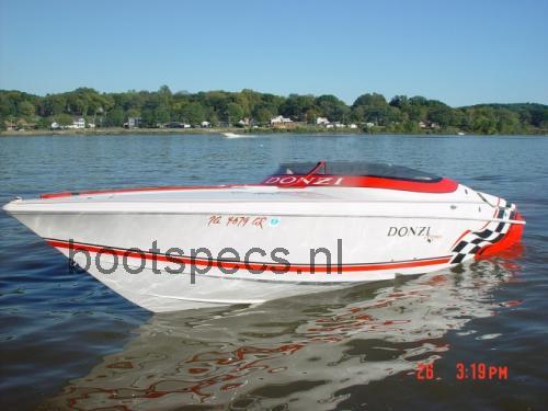 Donzi 26 ZX specificaties 